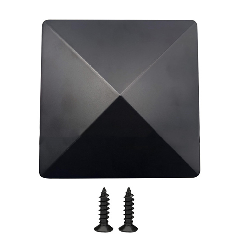 Outdoor Power Post - รั้วพลาสติกแข็ง1/4ชิ้น4นิ้วสำหรับสวนกลางแจ้งผ้าม่านพิมพ์ลายอุปกรณ์เสริมสำหรับป้องกันเสารั้ว