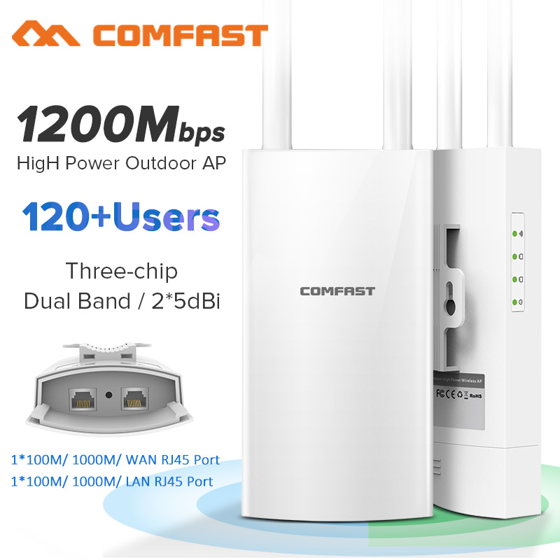 Outdoor Power Post - COMFAST กลางแจ้ง AP พอร์ต Gigabit EW72V2