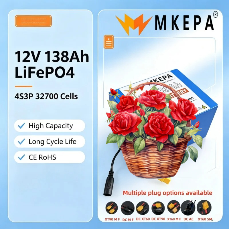 Outdoor Uninterruptible Power Supply - แบตเตอรี่ลิเธียม 32700 4S3P 12V พร้อมระบบจัดการแบตเตอรี่ (BMS)