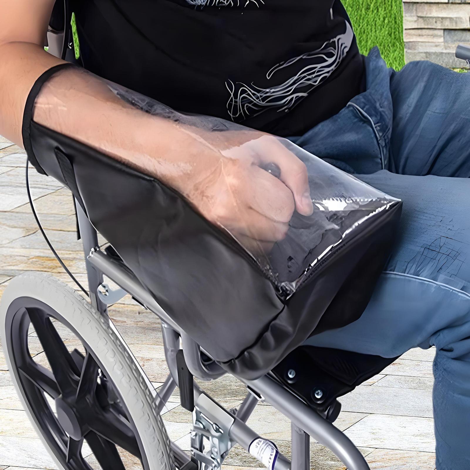 Outdoor Power Wheelchair - ฝาครอบจอยสติ๊กสำหรับรถเข็นไฟฟ้ากันน้ำ เคสป้องกัน อุปกรณ์เสริมสำหรับรถเข็นสำหรับผู้สูงอายุและผู้พิการ