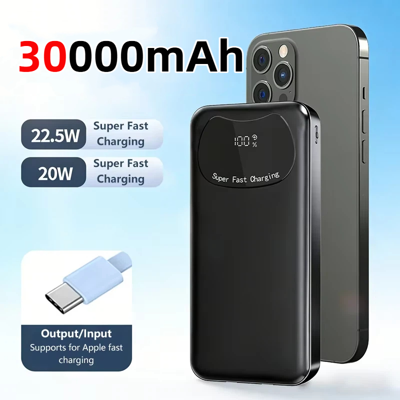 Xiaomi Outdoor Power Supply - 30000mAh Power Bank PD 22.5W ชาร์จเร็วในตัว