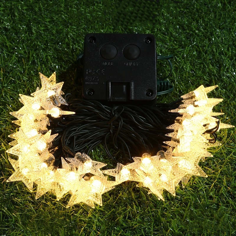 ไฟประดับรูปดาวพลังงานแสงอาทิตย - Outdoor Power For Xmas Lights บทวิจารณ์และราคา