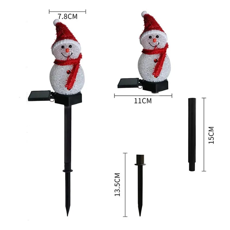 ไฟสวนพลังงานแสงอาทิตย์รูปตุ๊กต - Outdoor Power For Xmas Lights บทวิจารณ์และราคา