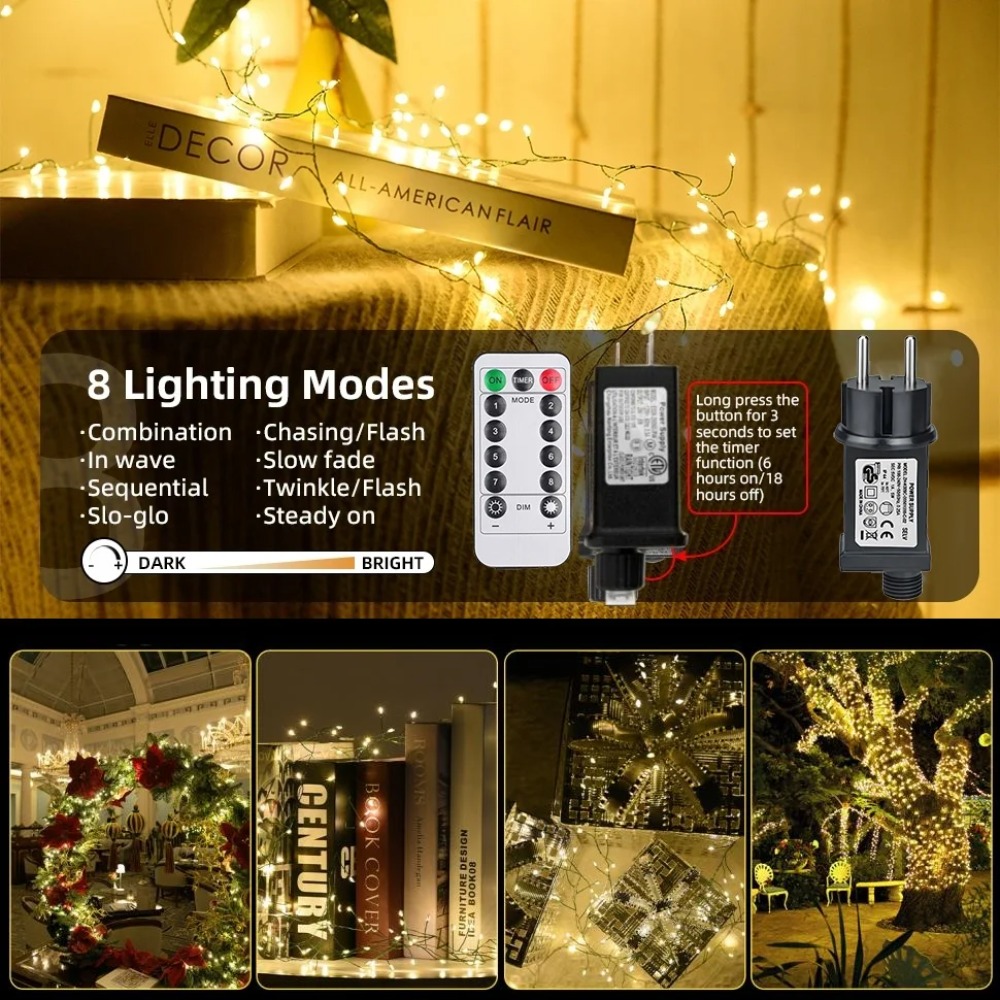 ไฟประดับคริสต์มาส LED สำหรับตก - Outdoor Power For Xmas Lights บทวิจารณ์และราคา