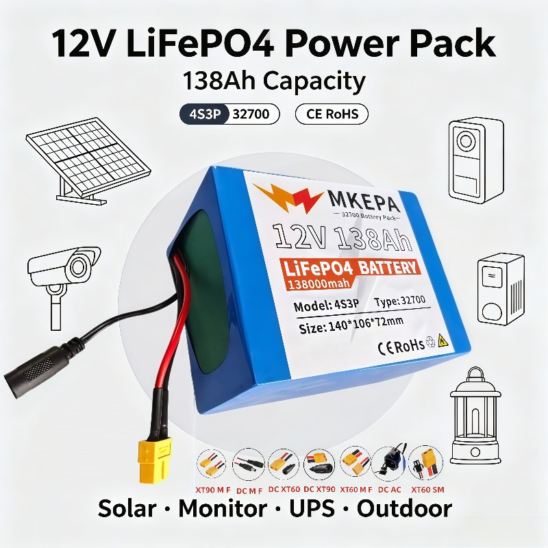 แบตเตอรี่แบบชาร์จได้ 12V 4S3P  - Outdoor Uninterruptible Power Supply บทวิจารณ์และราคา