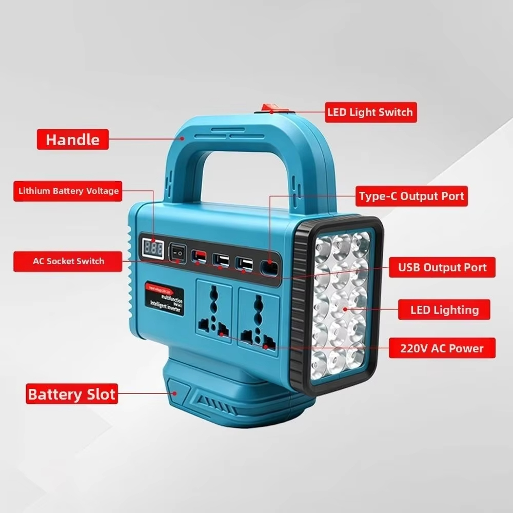 อินเวอร์เตอร์พกพา 150W สำหรับแ - Outdoor Power Inverter บทวิจารณ์และราคา
