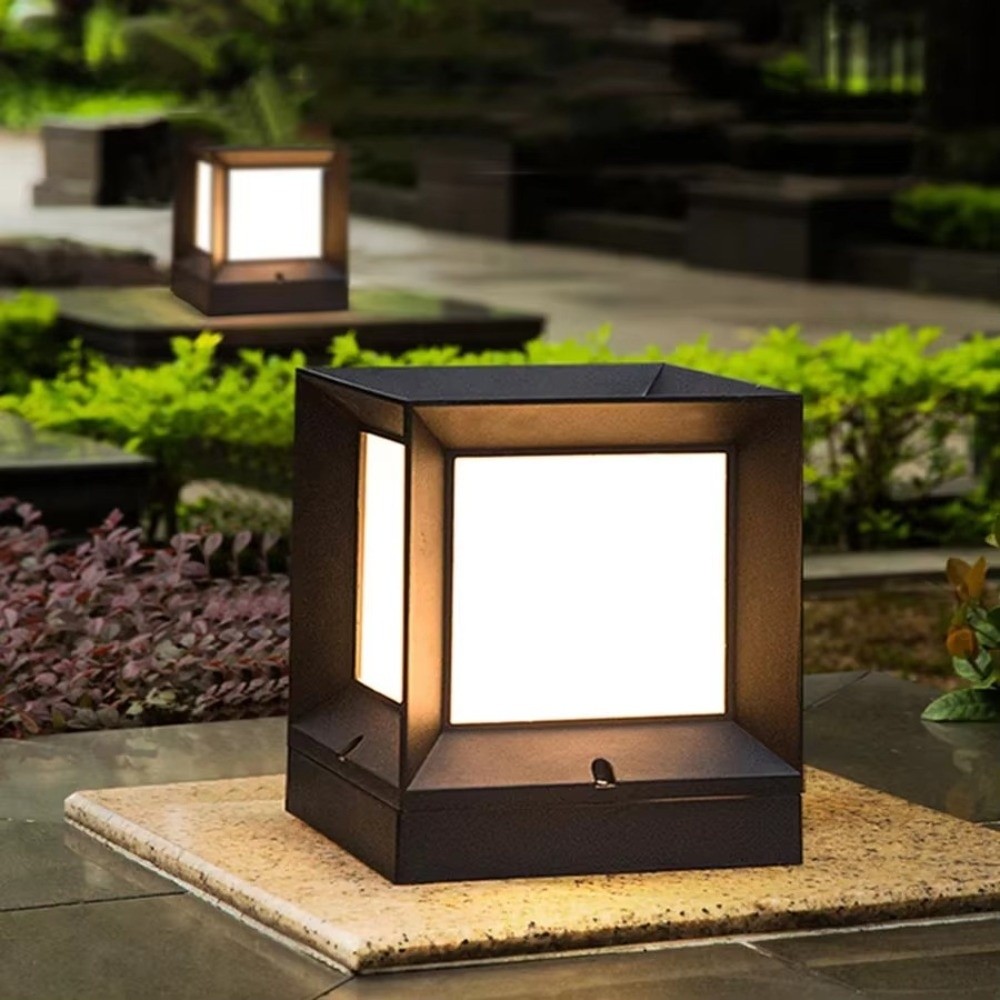 ไฟเสา LED รุ่นใหม่ E27 สำหรับภ - Outdoor Power Post บทวิจารณ์และราคา