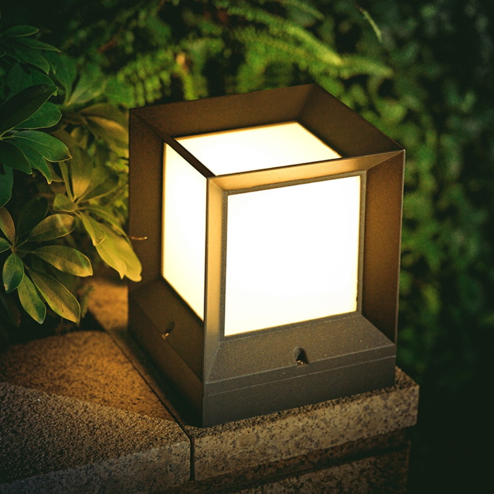 ไฟเสา LED รุ่นใหม่ E27 สำหรับภ - Outdoor Power Post บทวิจารณ์และราคา