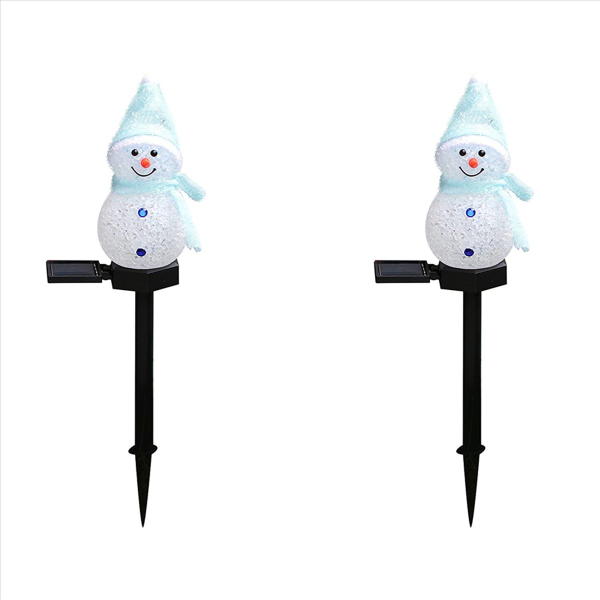 ไฟโซลาร์รูปตุ๊กตาหิมะ AA81-2X  - Outdoor Power For Xmas Lights บทวิจารณ์และราคา