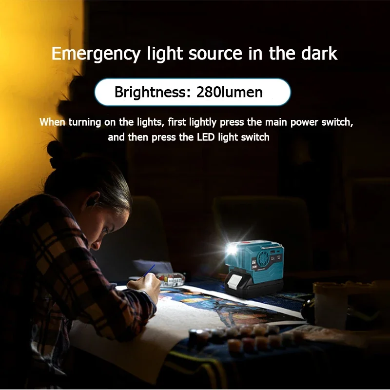สำหรับ Makita/DeWal/Milwaukee/ - Outdoor Power Inverter บทวิจารณ์และราคา