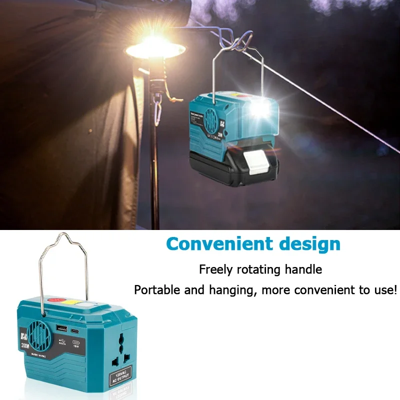 สำหรับ Makita/DeWal/Milwaukee/ - Outdoor Power Inverter บทวิจารณ์และราคา