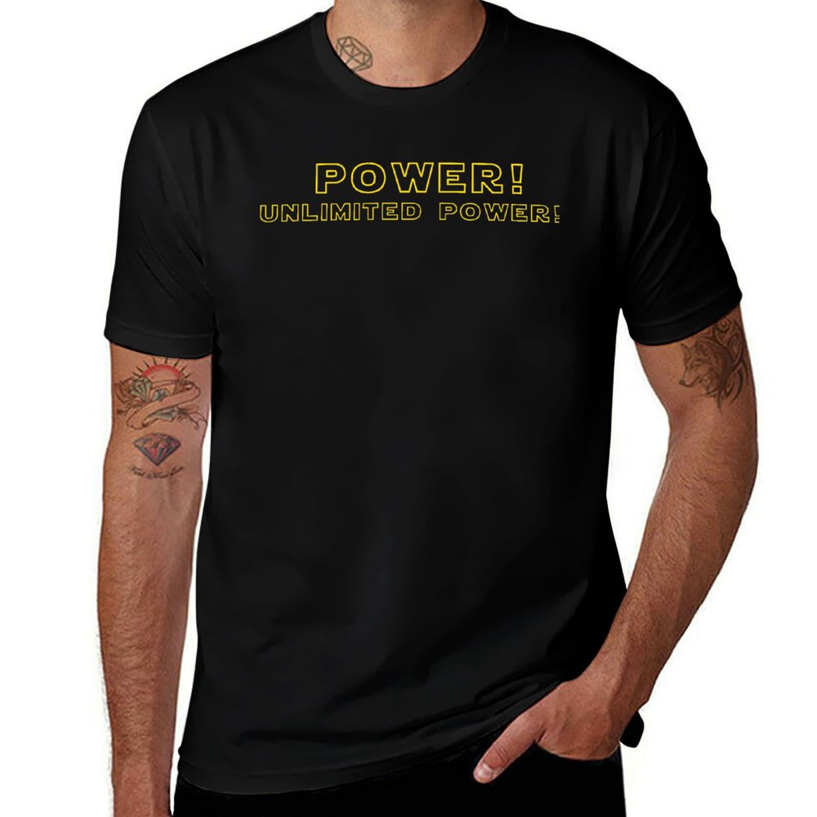 พลัง! พลังไม่จำกัด! เสื้อยืดแข - Outdoor Power Unlimited บทวิจารณ์และราคา