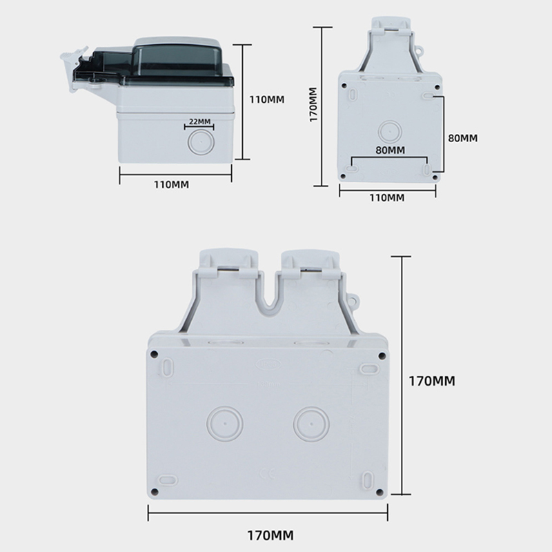 Avoir Tuya IP66 ซ็อกเก็ตไฟฟ้าก - Outdoor Power Outlet With Remote Control บทวิจารณ์และราคา