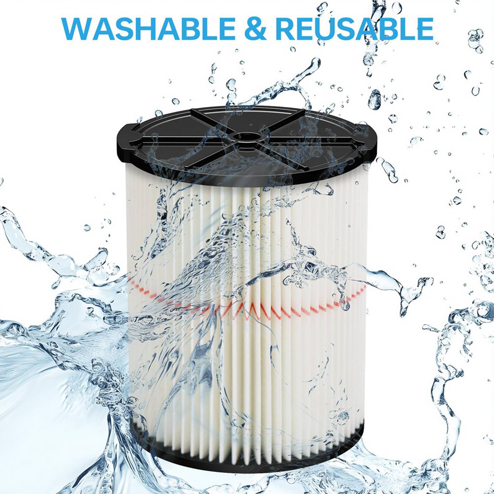 ไส้กรองเปลี่ยน BAAJ-4X สำหรับเ - Wet Dry Vacuum Shop บทวิจารณ์และราคา