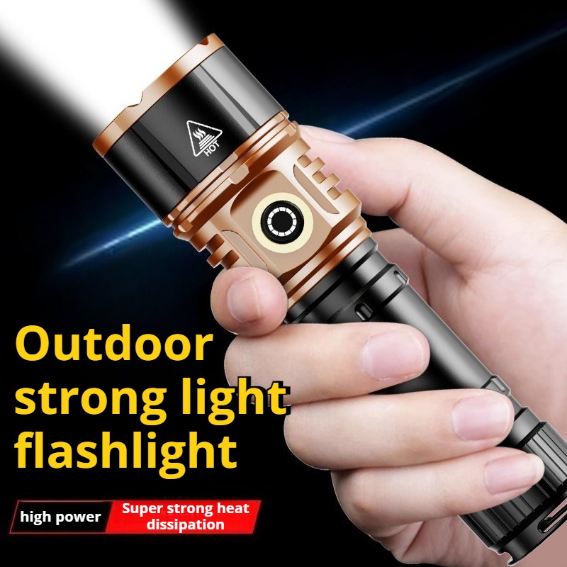 ไฟฉาย LED พลังงานสูง แสงสว่างแ - Outdoor Power For Lights บทวิจารณ์และราคา