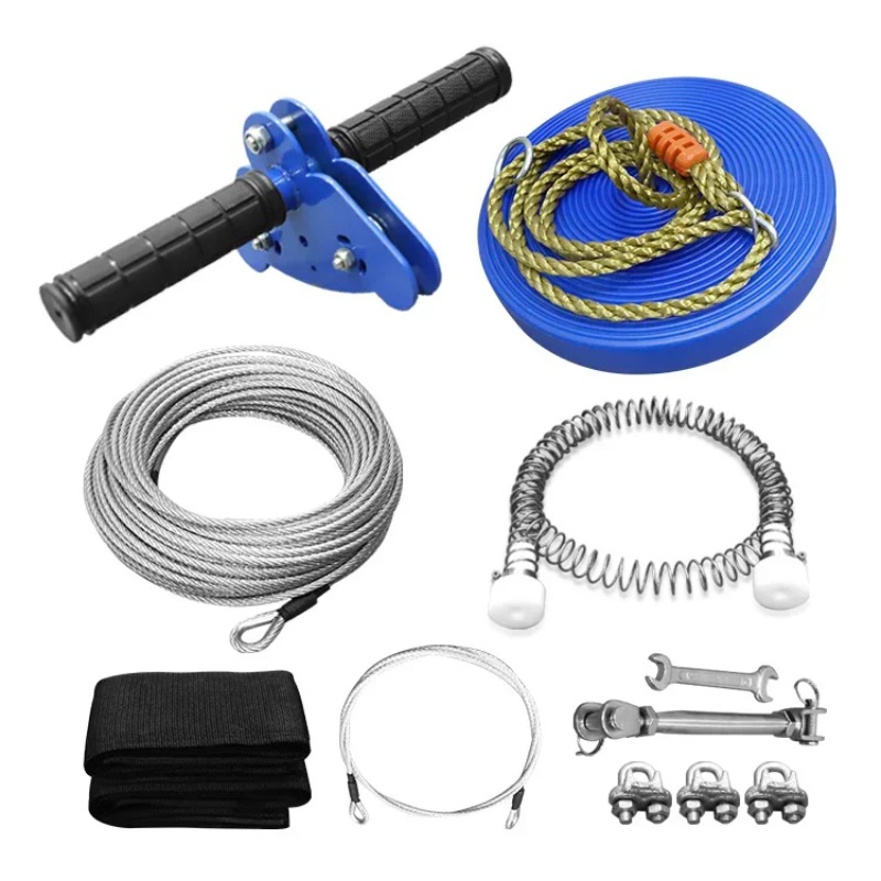 ชุดซิปไลน์กลางแจ้งขายดี 30 เมต - Outdoor Power Tool Kit บทวิจารณ์และราคา