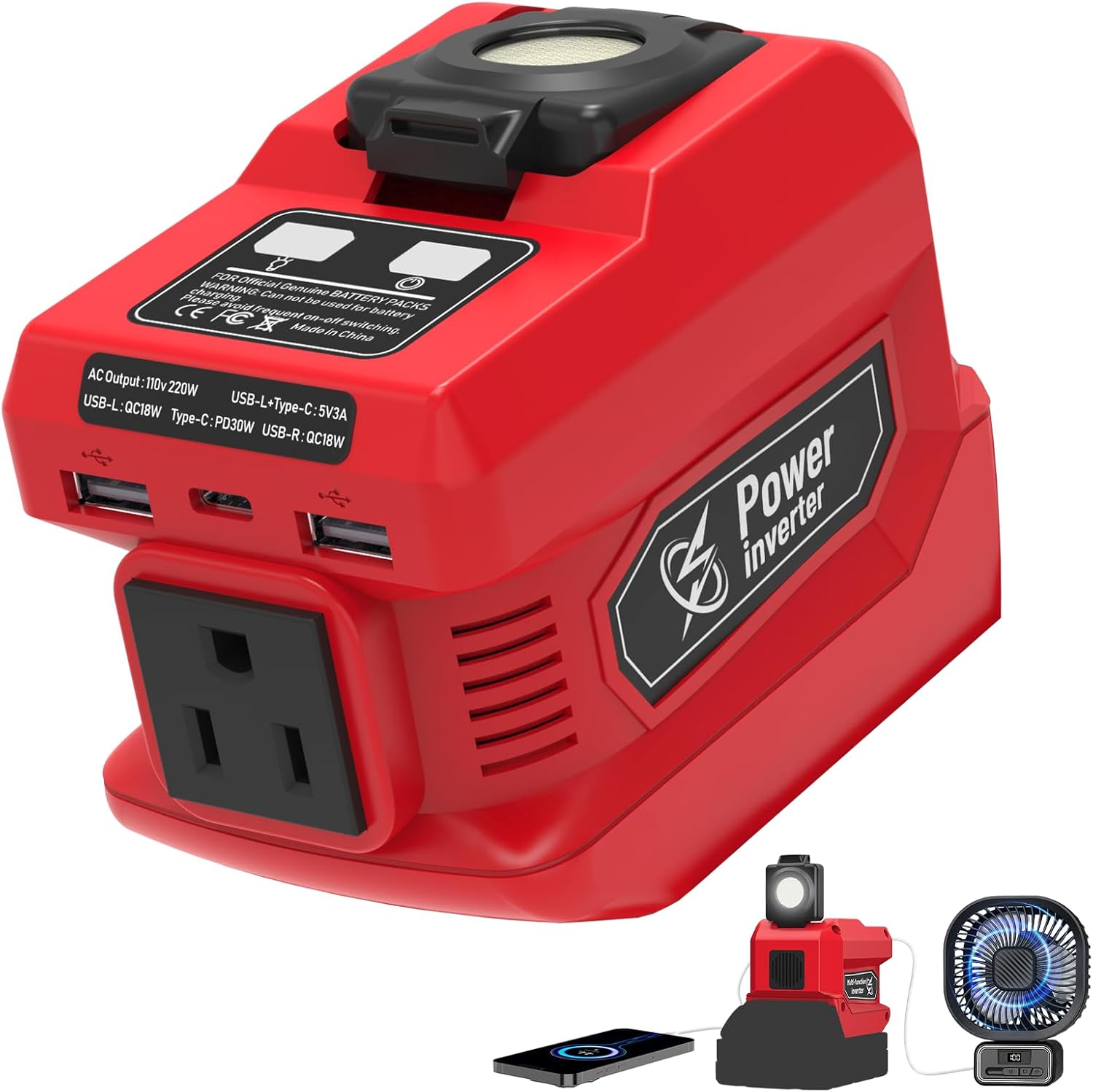 Kzreect 220W พาวเวอร์อินเวอร์เ - Outdoor Power Inverter บทวิจารณ์และราคา