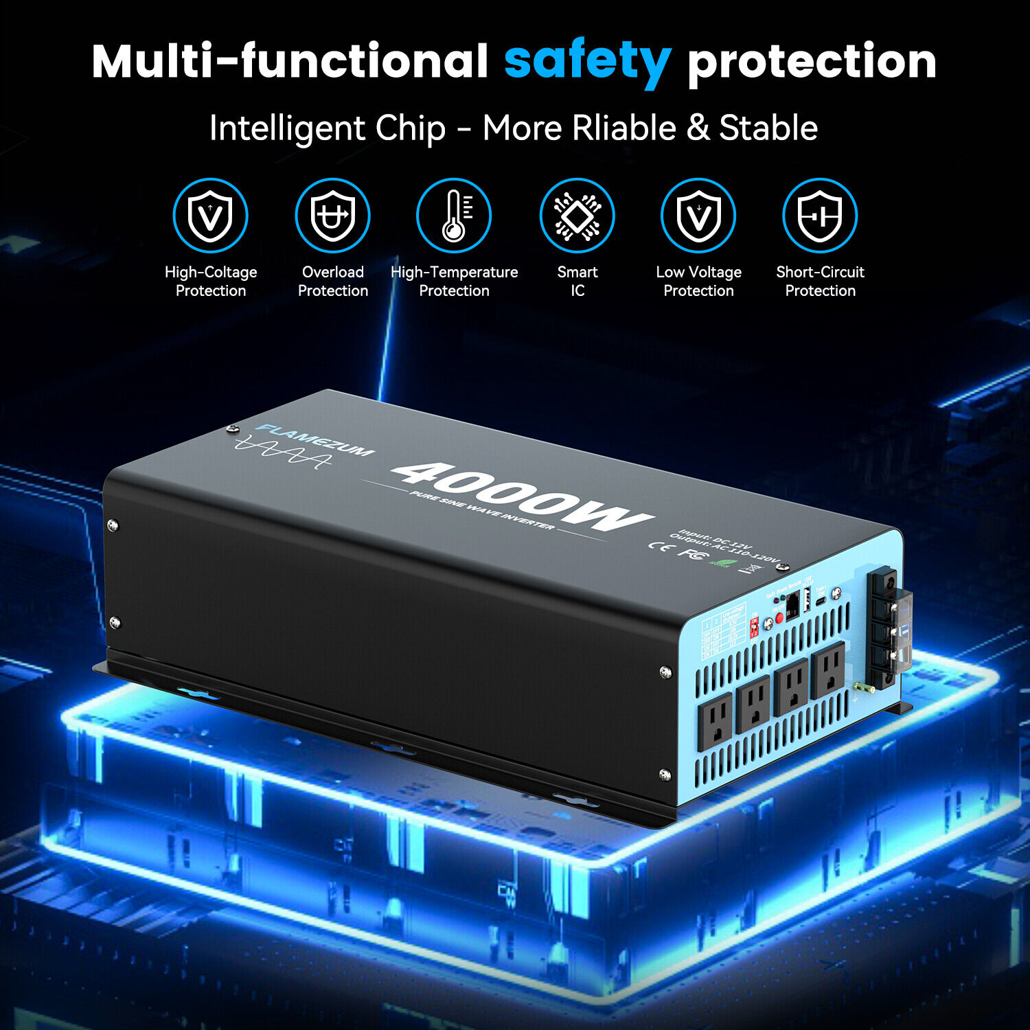 อินเวอร์เตอร์พลังงานไฟฟ้าแบบคล - Outdoor Power Inverter บทวิจารณ์และราคา